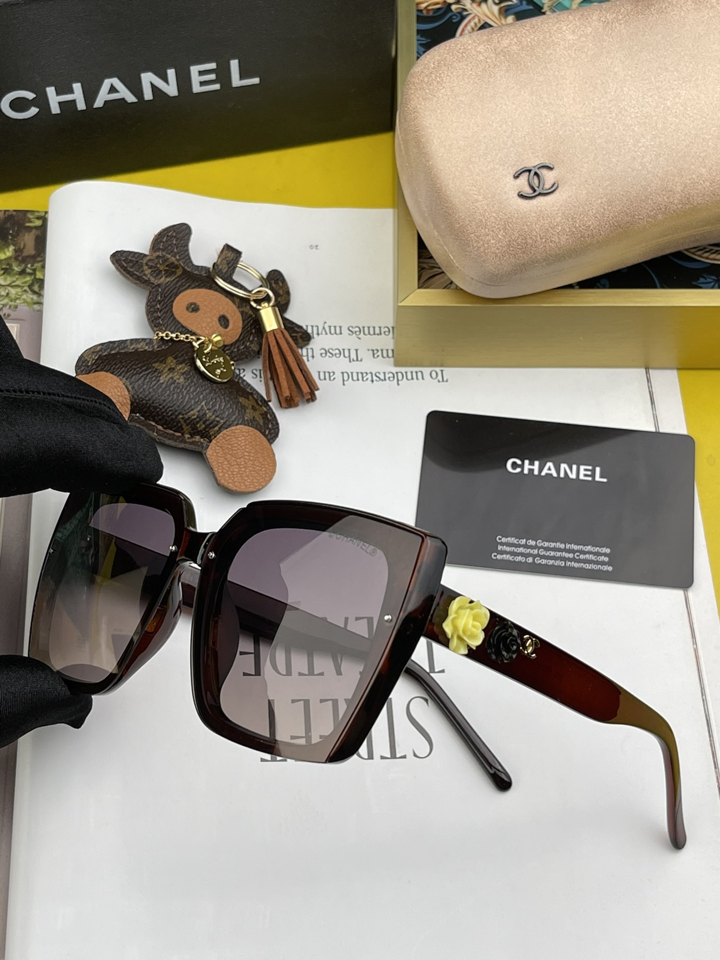 C*hanel Glasses Top