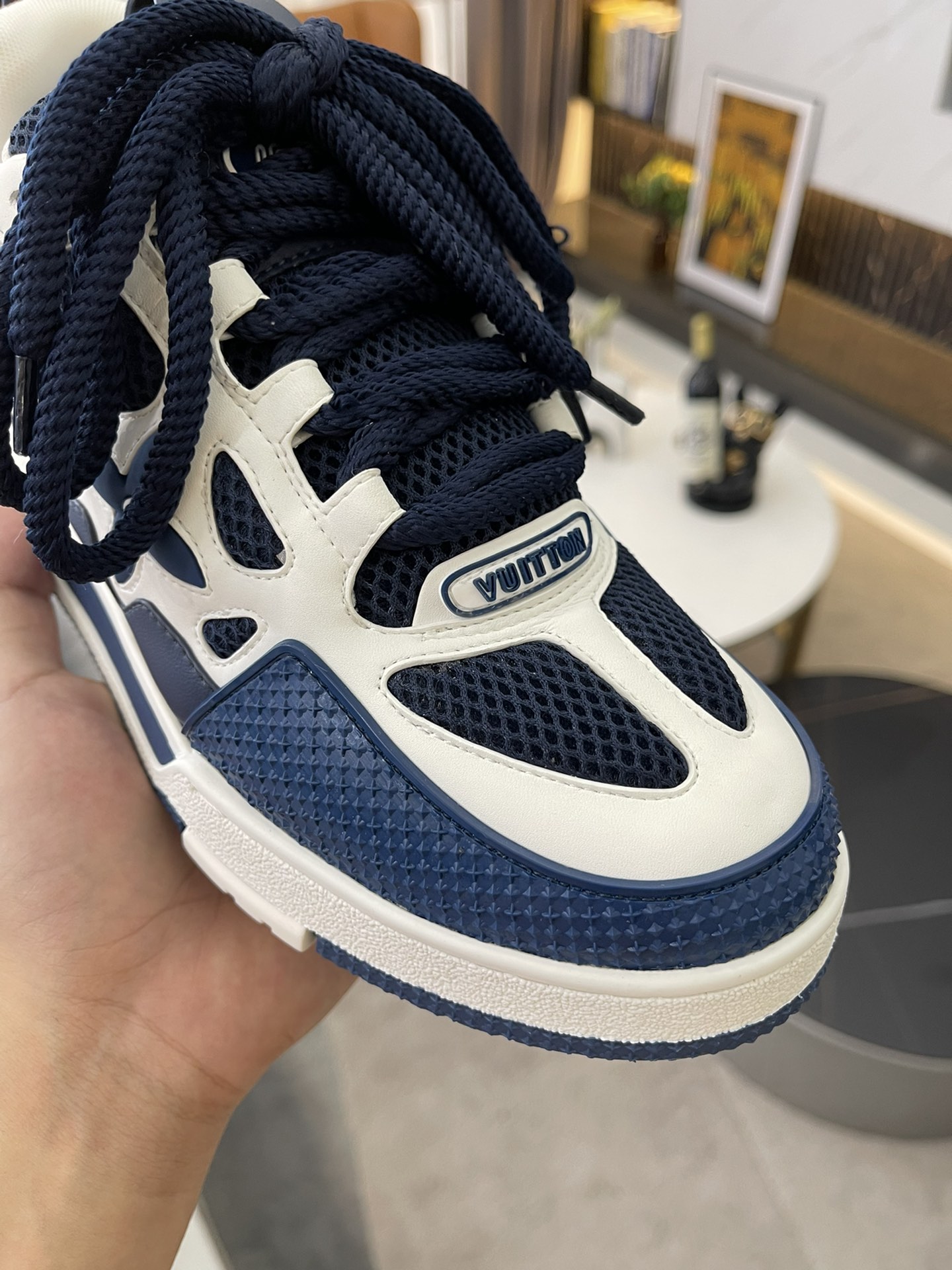 Men Women L*ouis V*uitton Top Sneakers