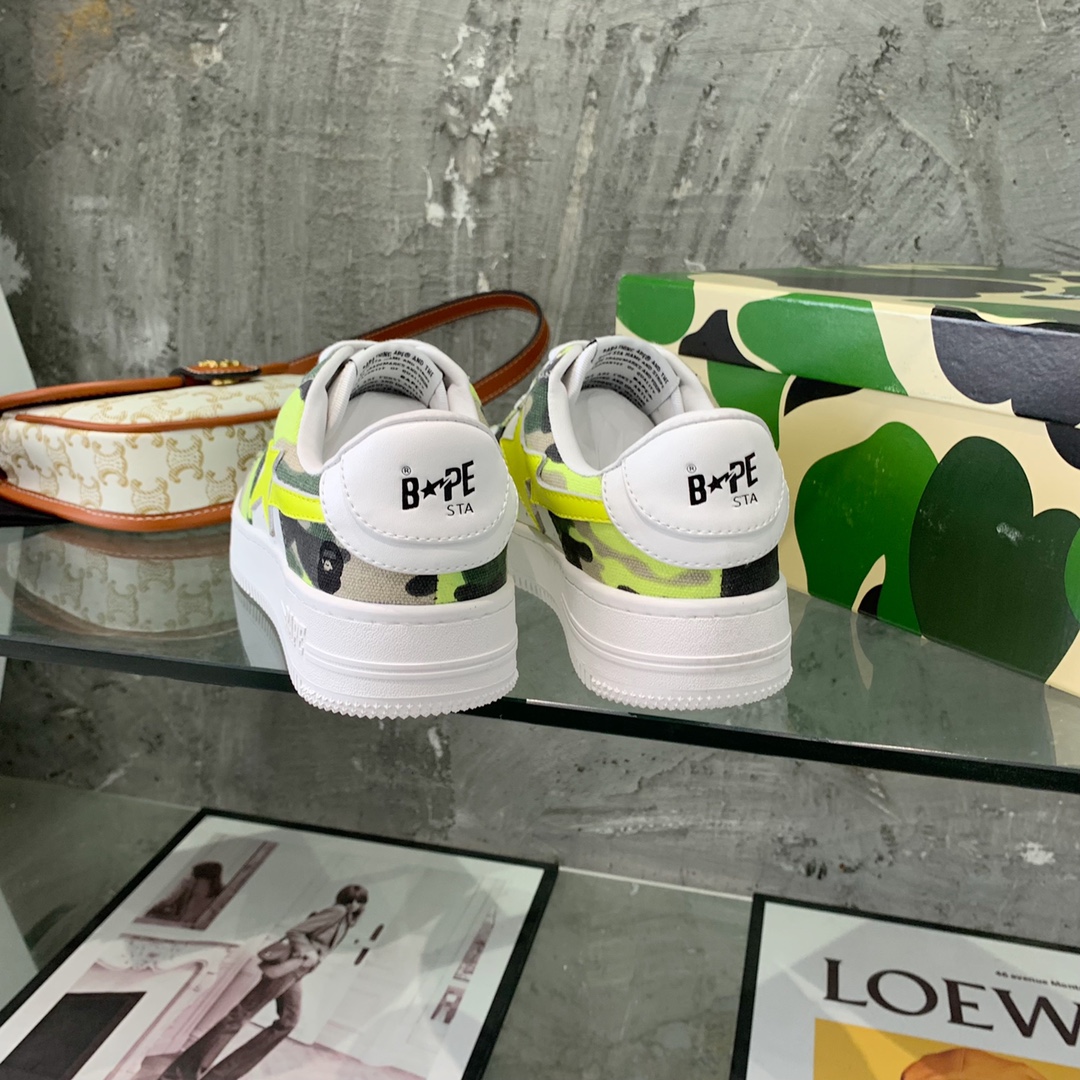 Men Women B*ape Top Sneaker