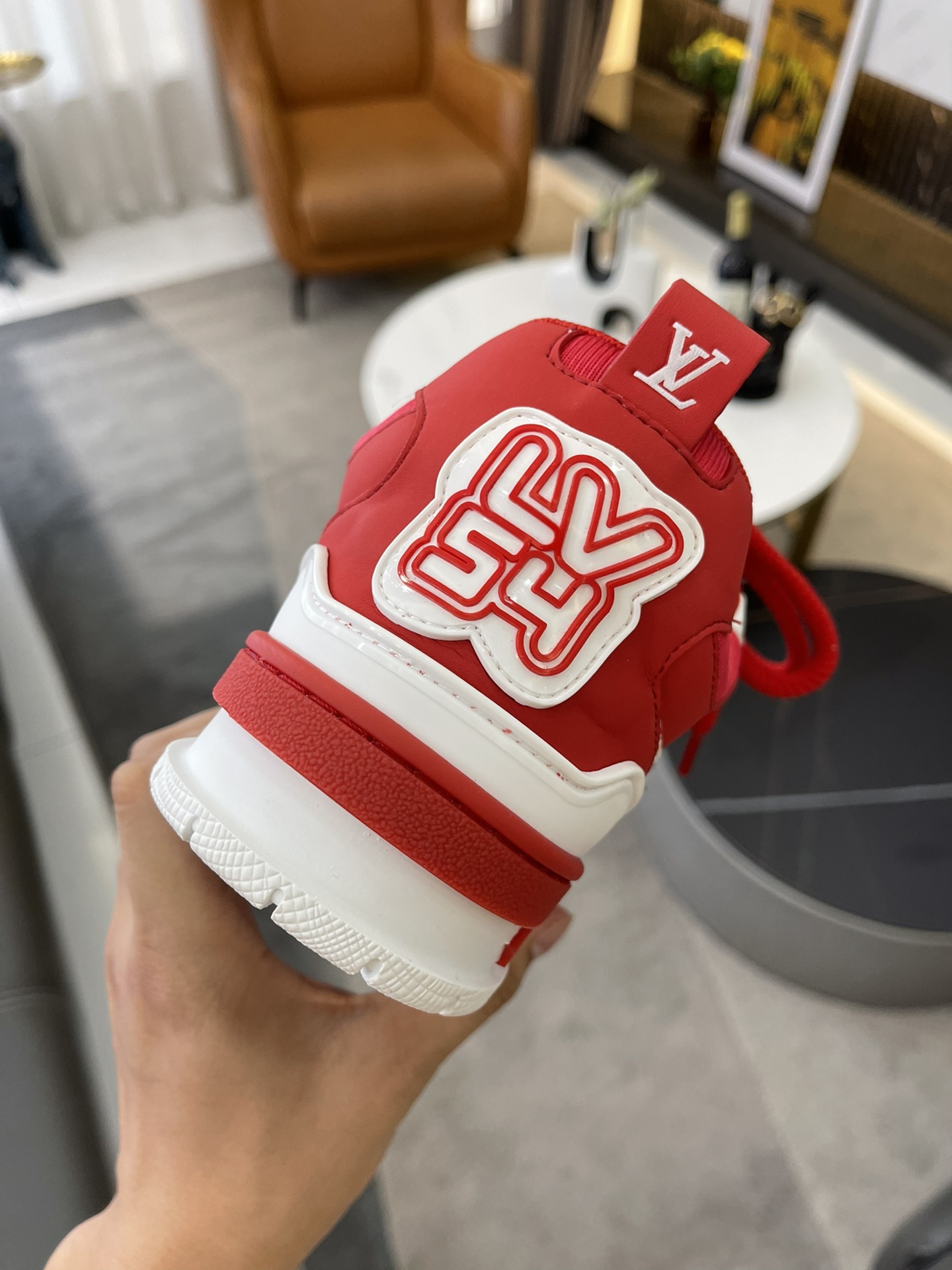 Men Women L*ouis V*uitton Top Sneakers