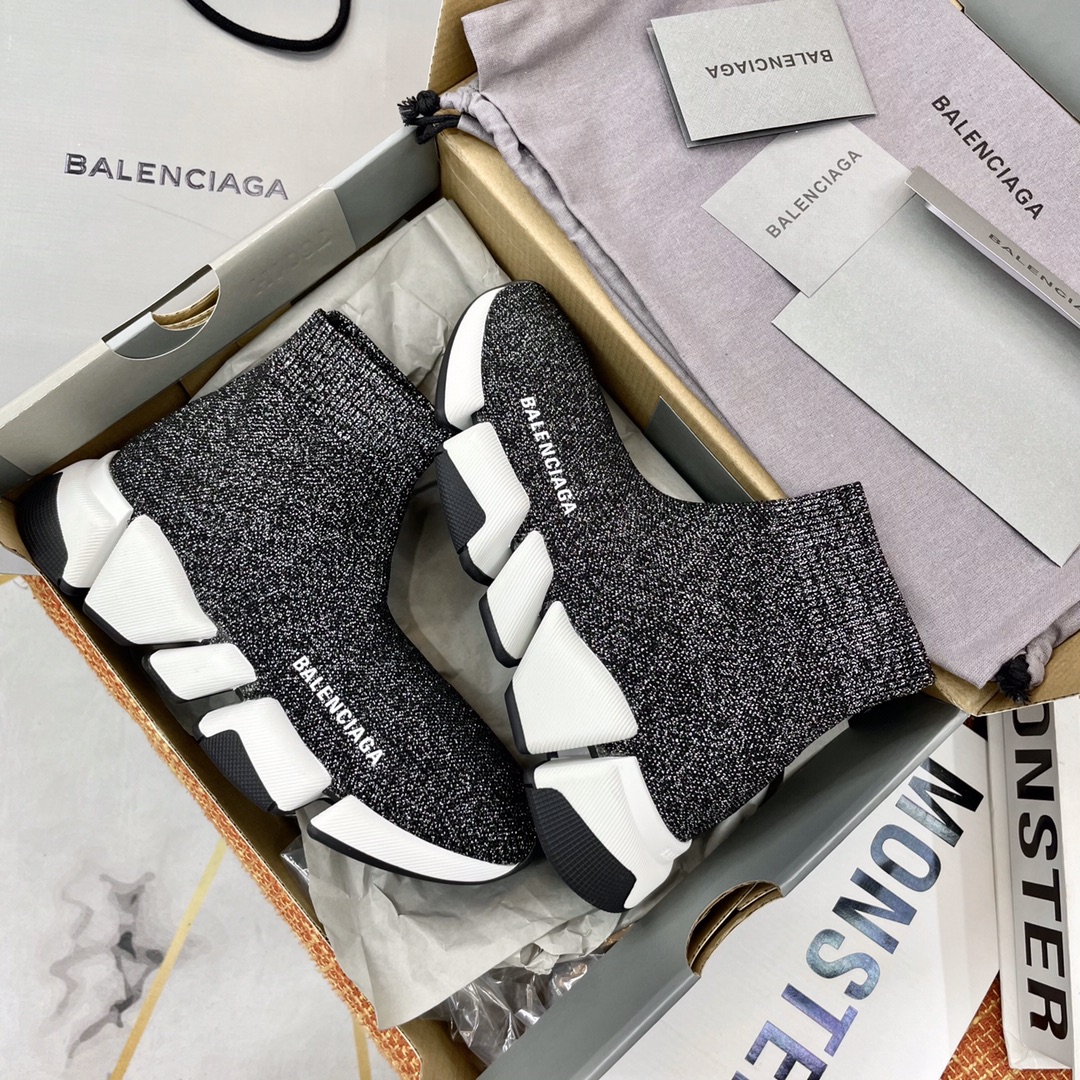 Men Women B*alenciaga Top Sneakers