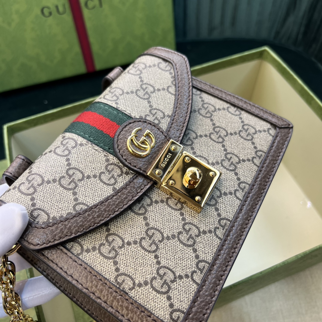G*ucci Bag Top Quality 17.5*13*6CM