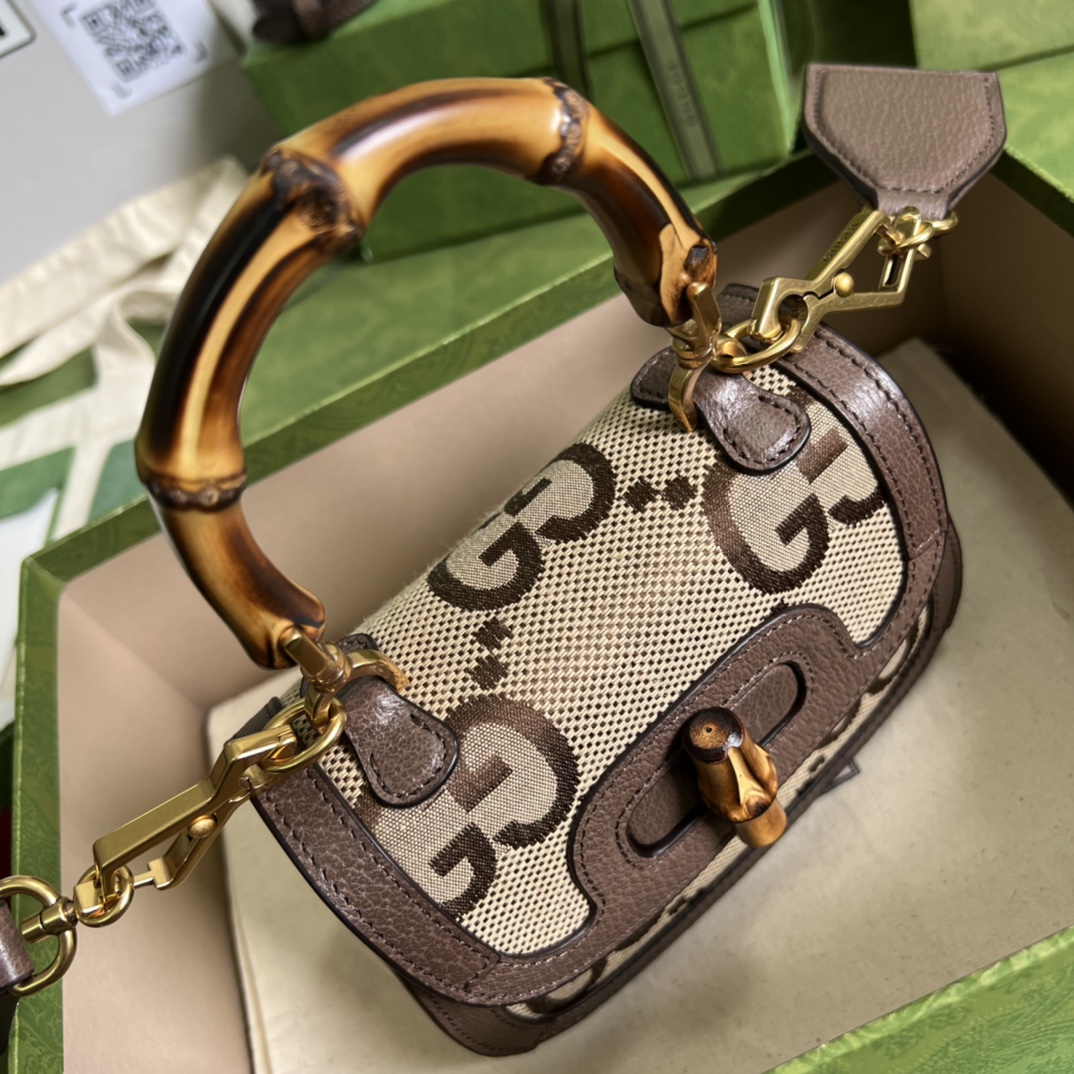 G*ucci Bag Top Quality 17x12x7.5cm