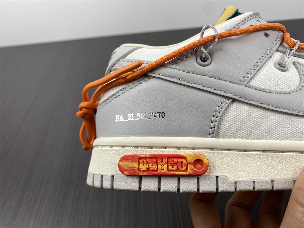 from O*ff-W*hite x Nike Dunk Low