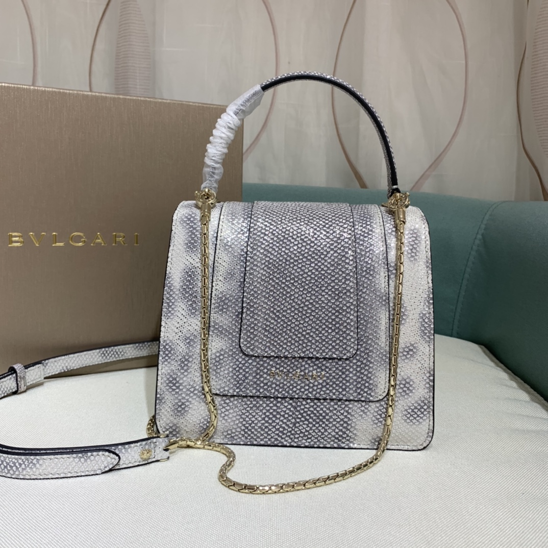 B*vlgari Top Bag 18cm