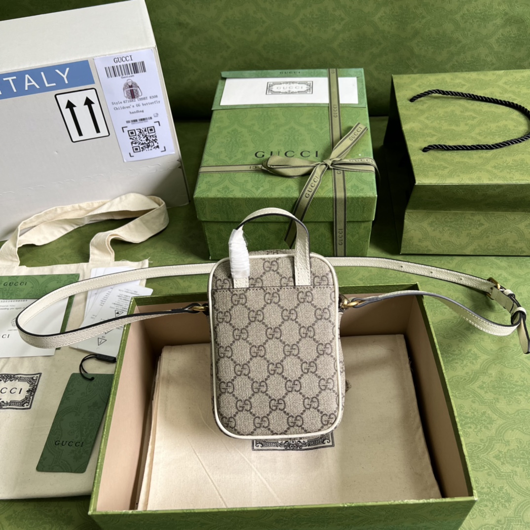 G*ucci Bag Top Quality 12*16*7cm