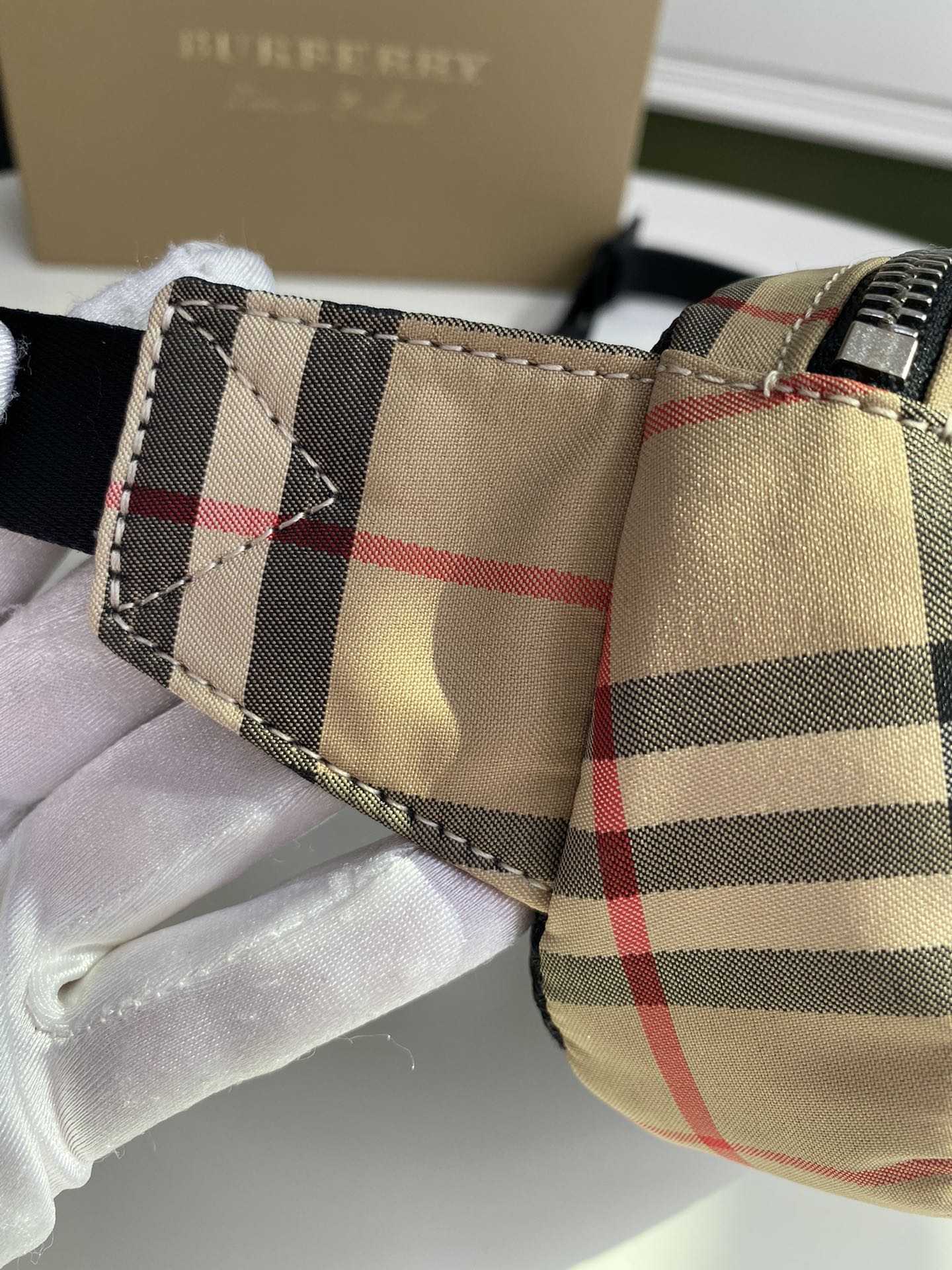 B*urberry Bag Top Quality 18.5*3.7*12.5cm