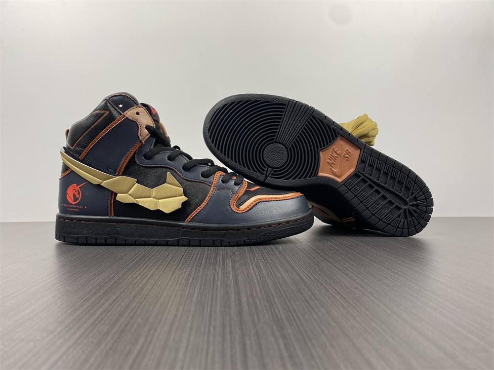 from Gundam x Nike SB Dunk High DH7717-400