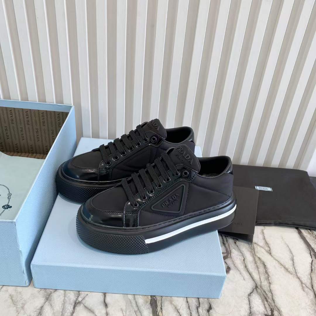 Women P*rada Top Sneakers