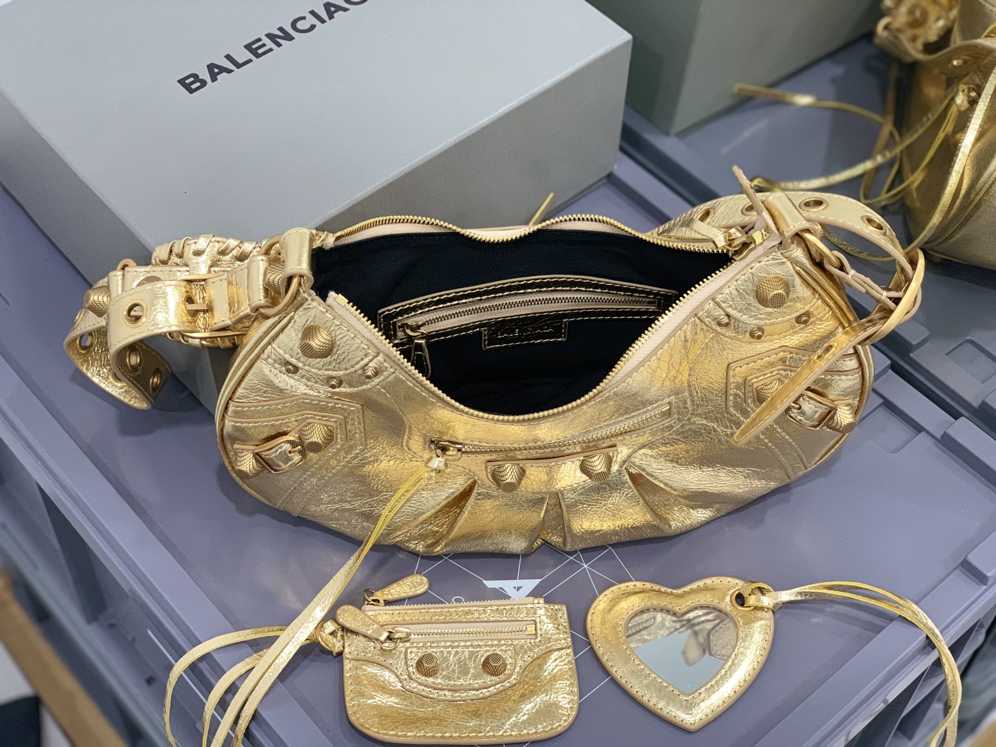 B*alenciaga Bag Top Quality 33x16x8.4cm