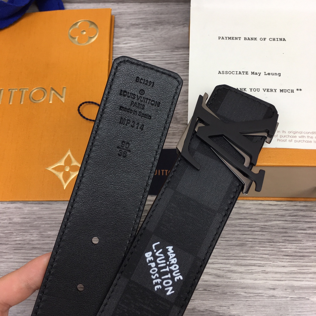 L*ouis V*uitton Belts Top Quality 40MM
