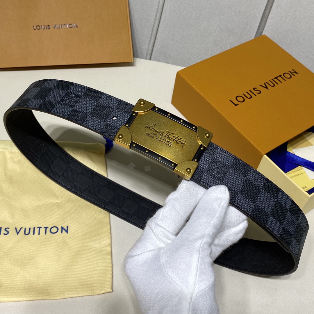 L*ouis V*uitton Belts Top Quality 40MM