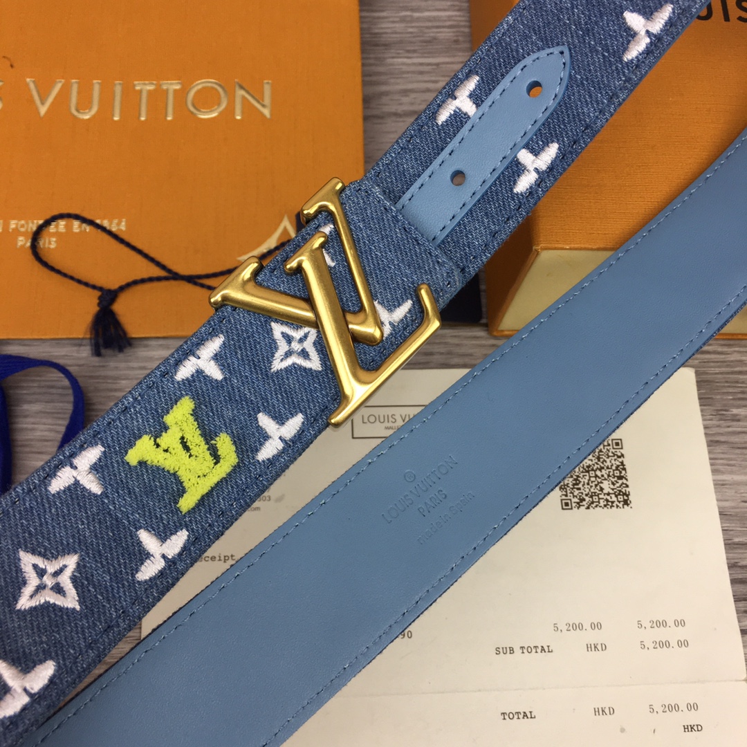 L*ouis V*uitton Belts Top Quality 35MM