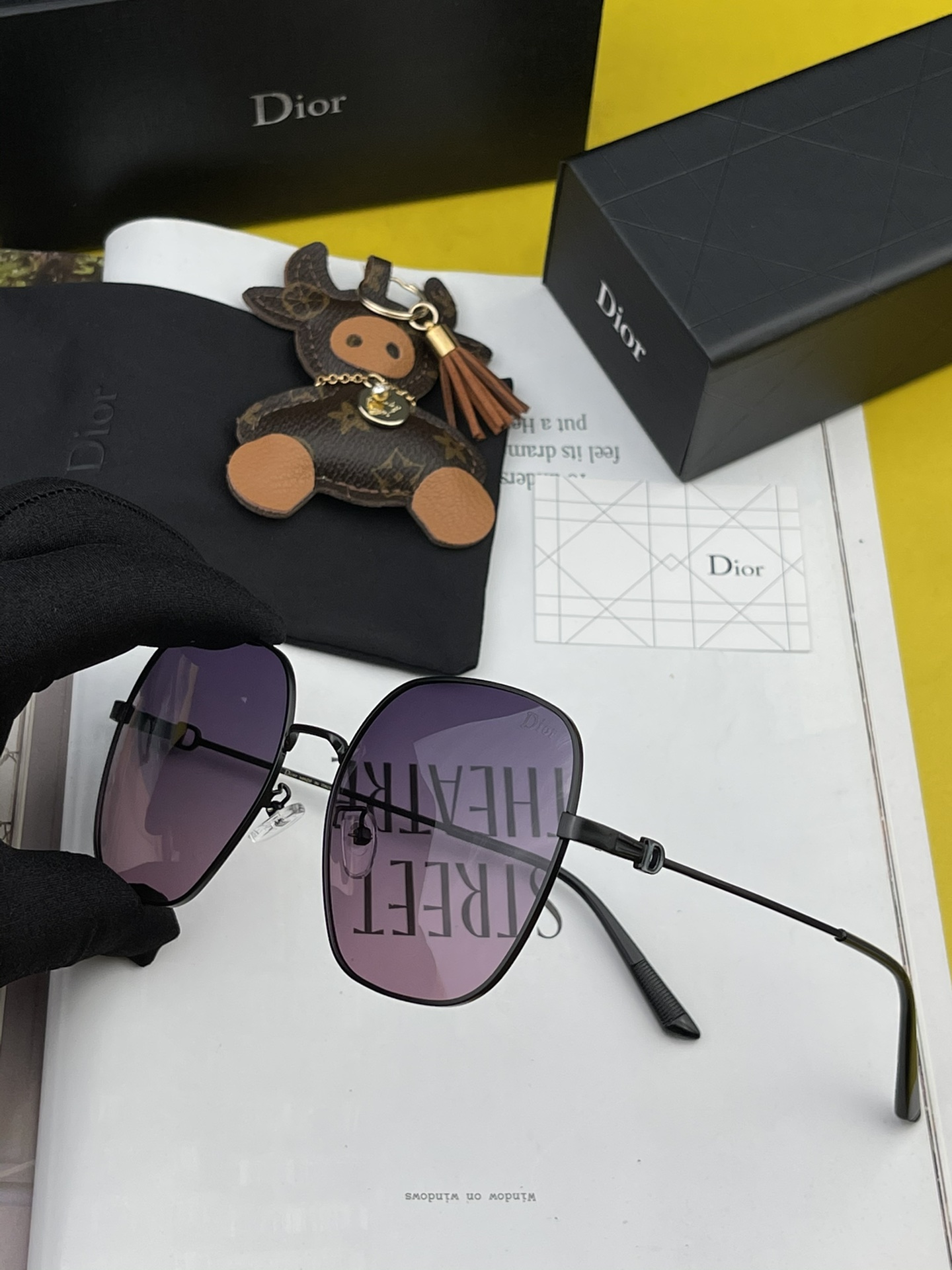 D*ior Glasses Top