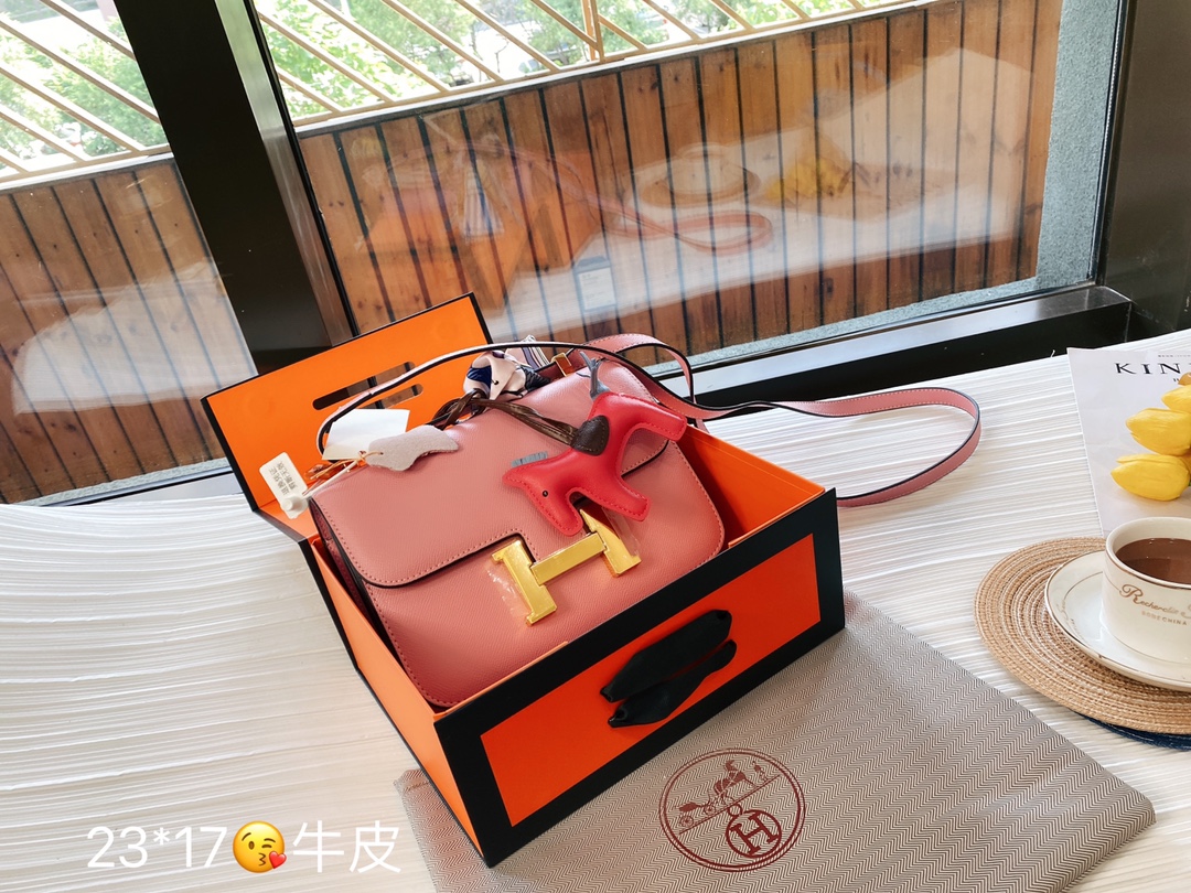 H*ermes Top Bag 23*17CM