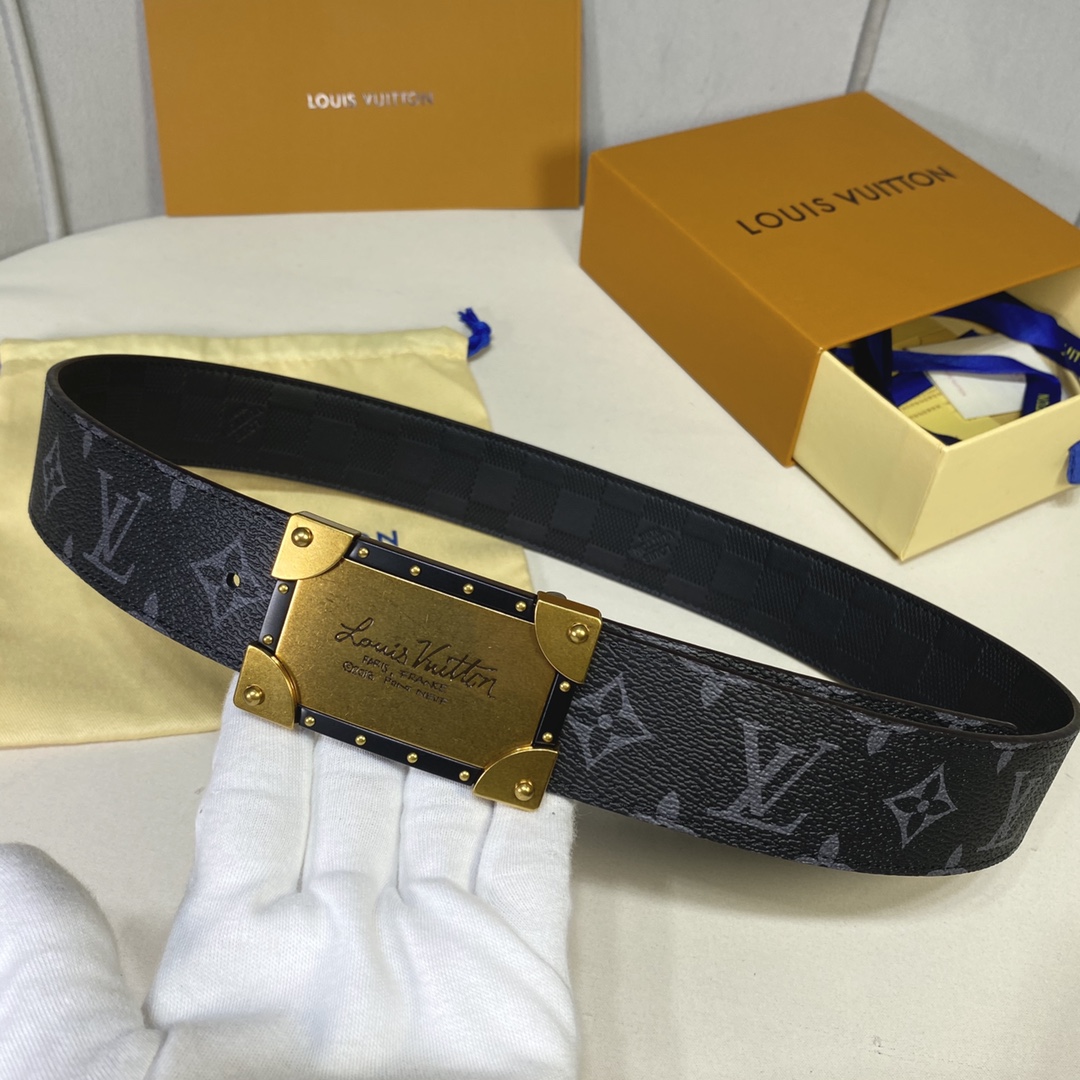 L*ouis V*uitton Belts Top Quality 40MM