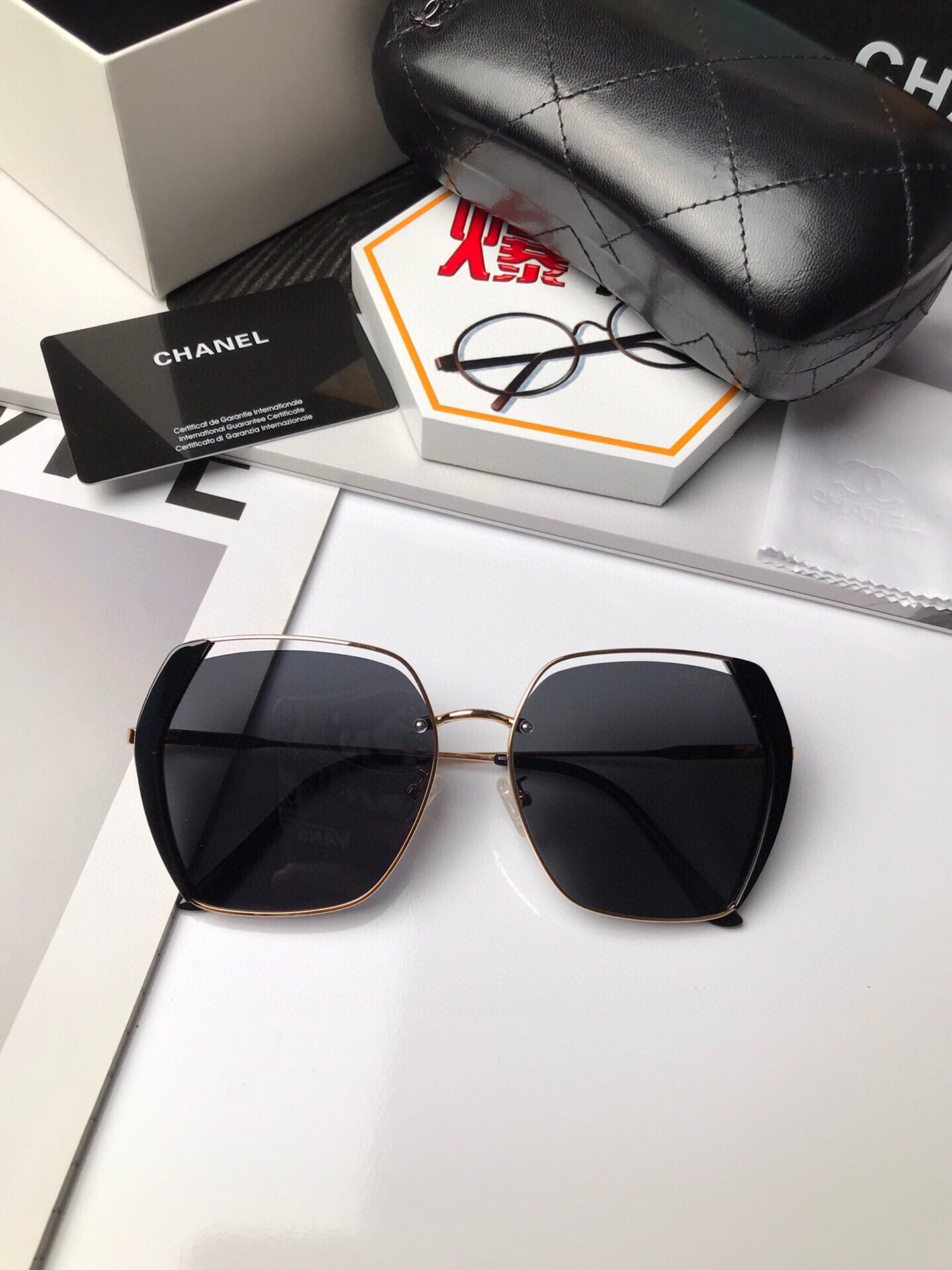 C*hanel Glasses Top