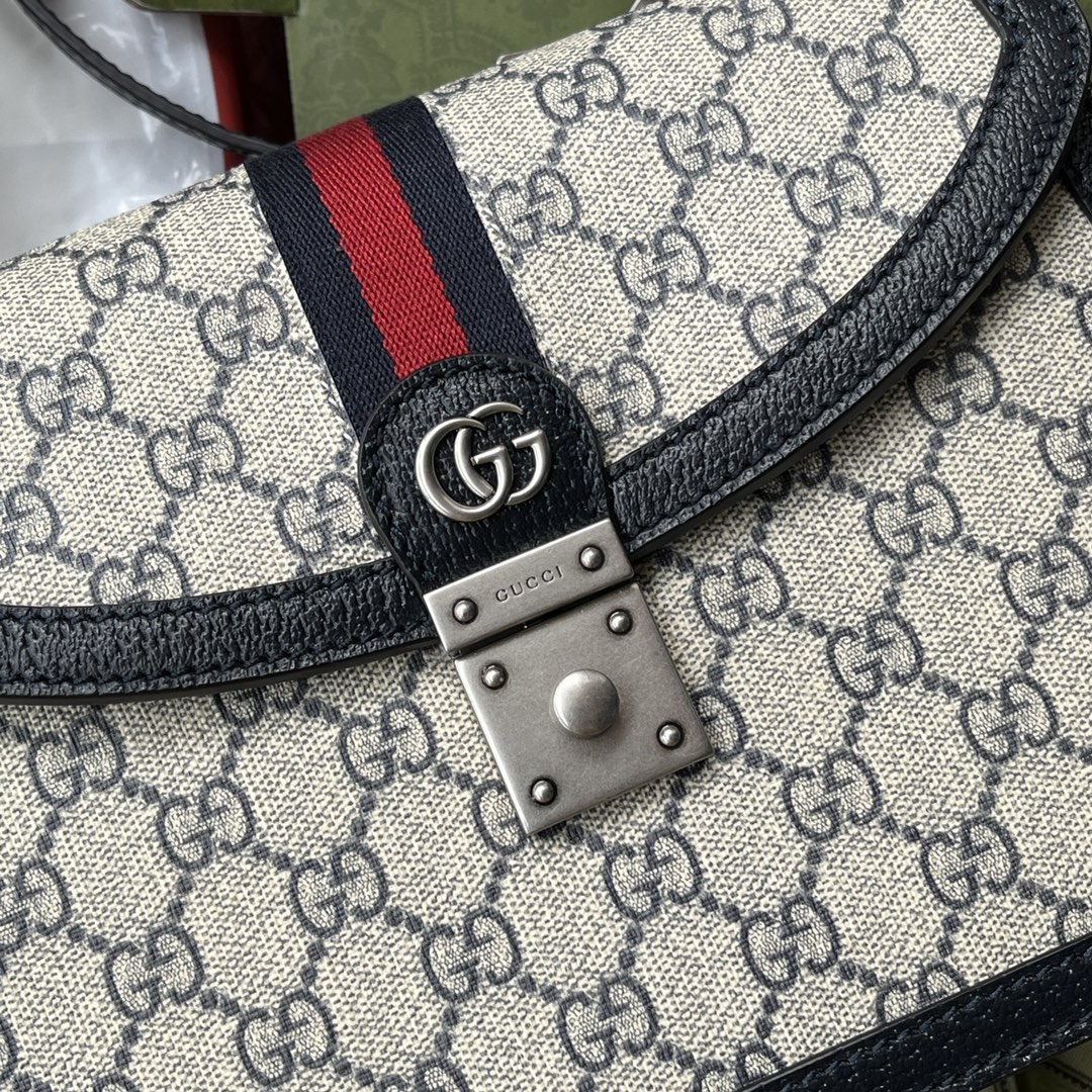 G*ucci Bag Top Quality 25*17.5*7CM
