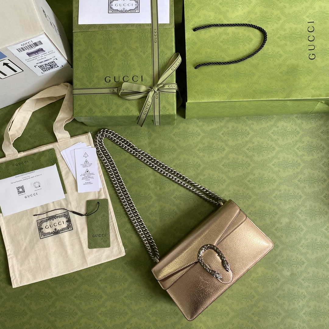 G*ucci Bag Top Quality 25*13.5*7CM