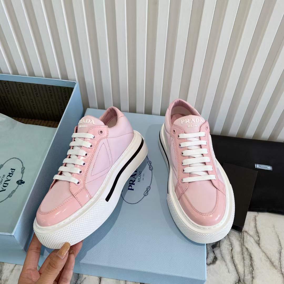 Women P*rada Top Sneakers