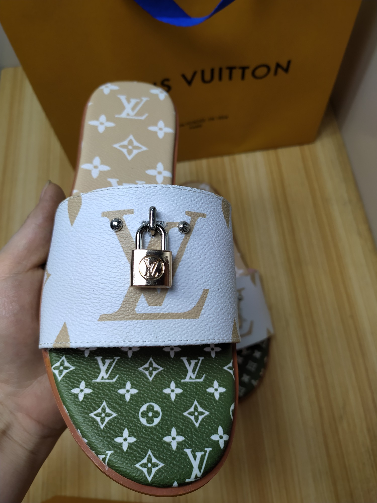 Women L*ouis V*uitton Top Slippers