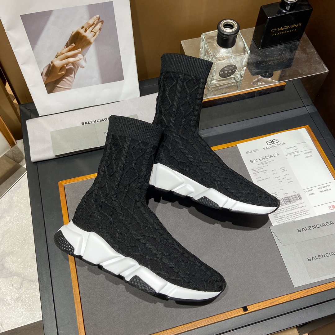 Men Women B*alenciaga Top Sneakers