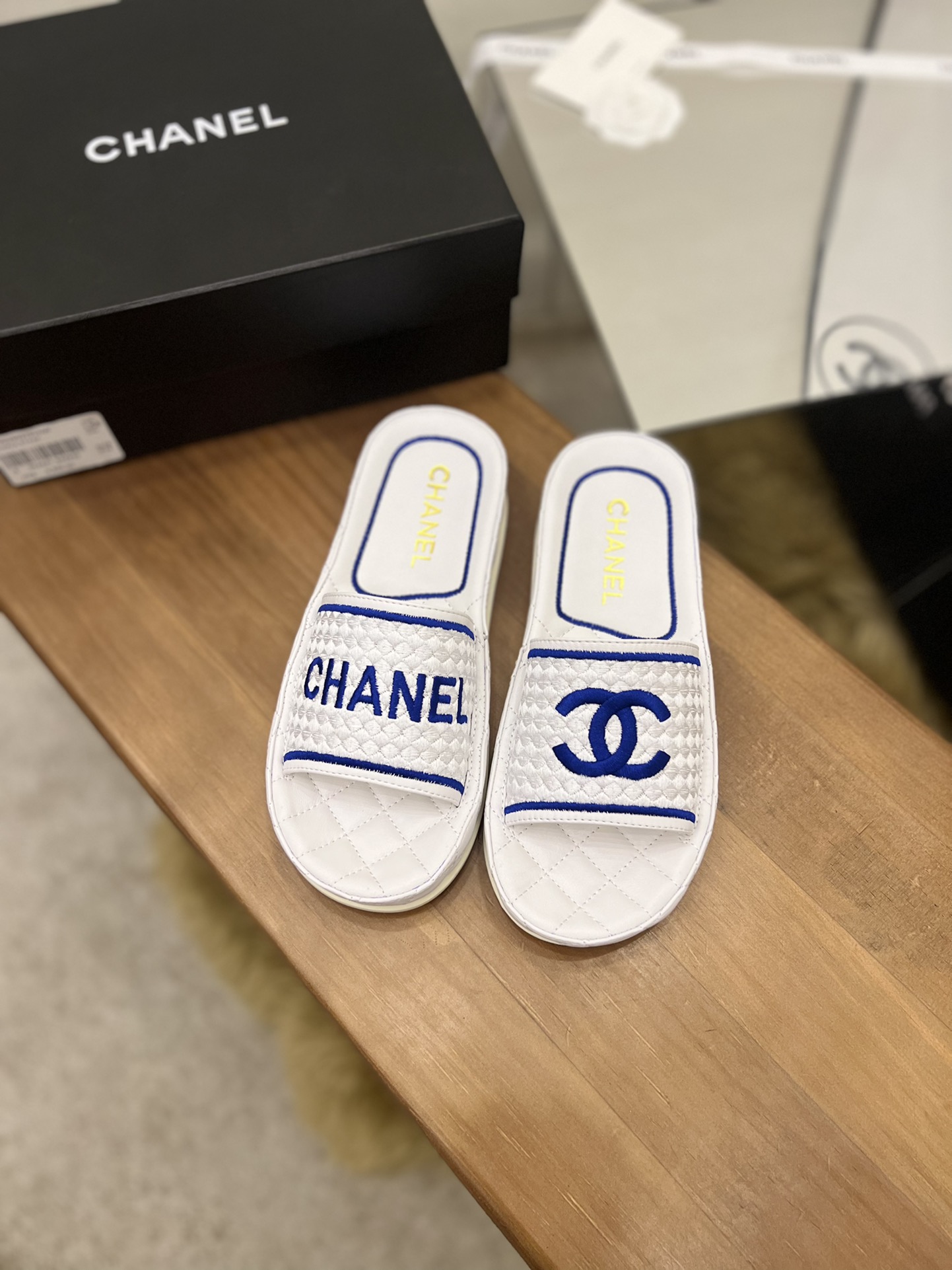 Women C*hanel Top Sandals