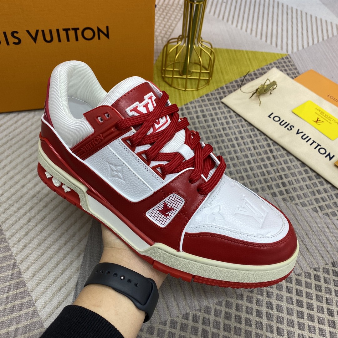 Men L*ouis V*uitton Top Sneakers