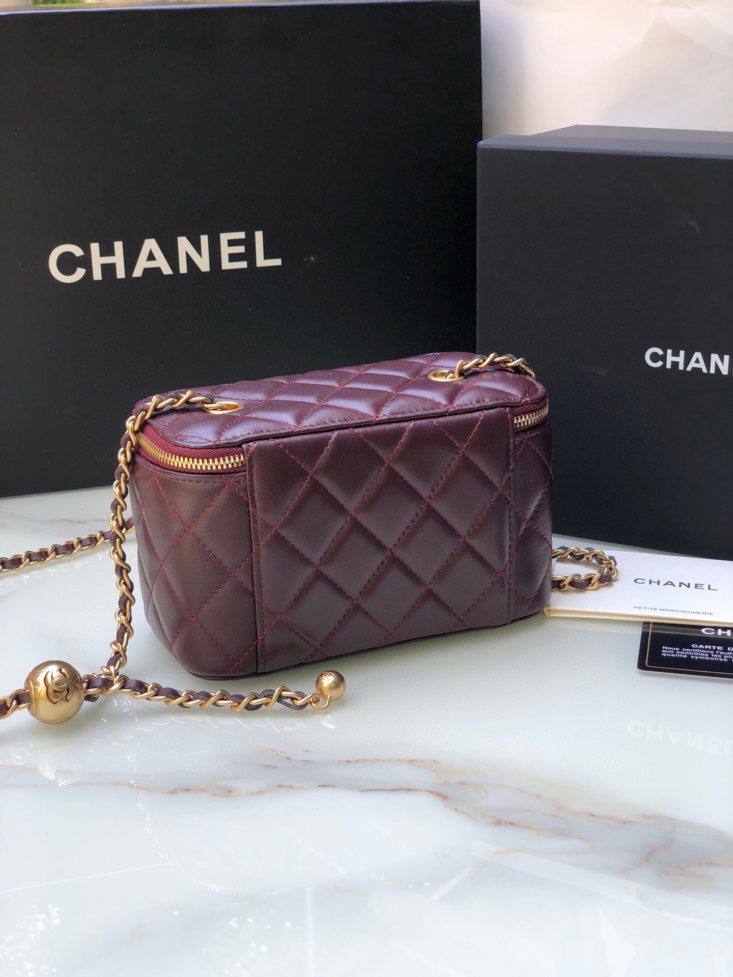 C*hanel Top Bag 17*9.5*8CM