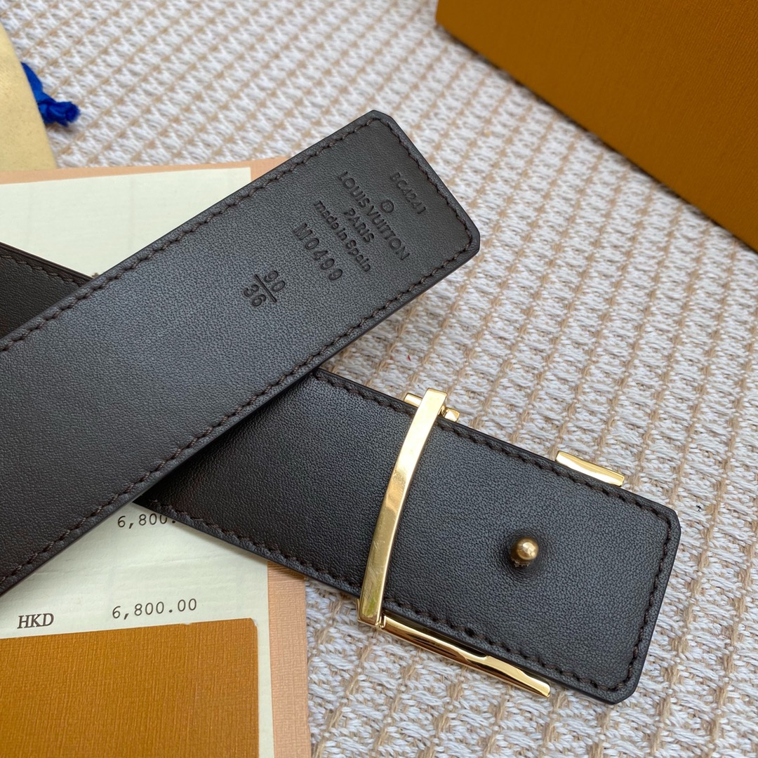 L*ouis V*uitton Belts Top Quality 40MM