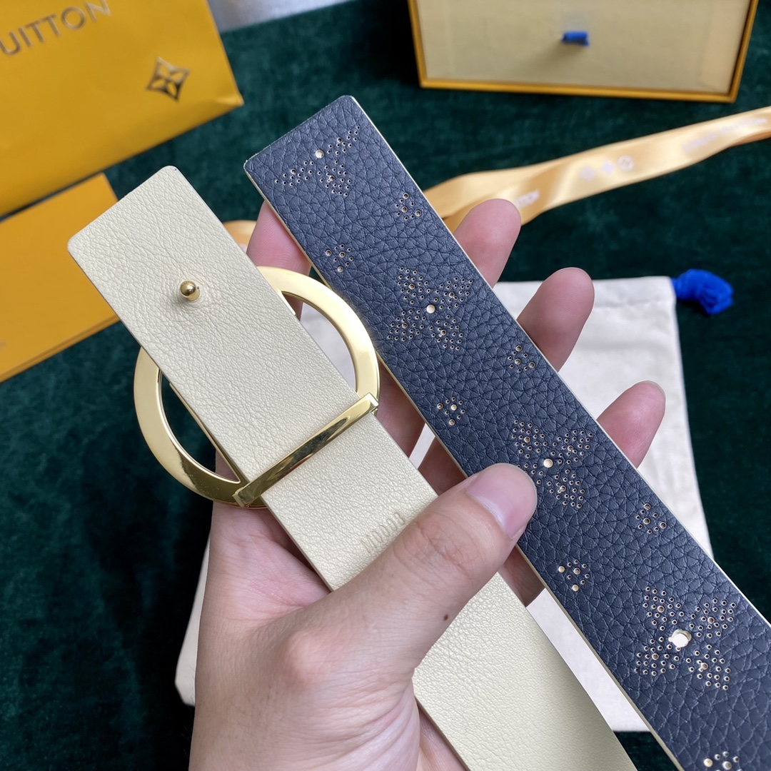 L*ouis V*uitton Belts Top Quality 35mm