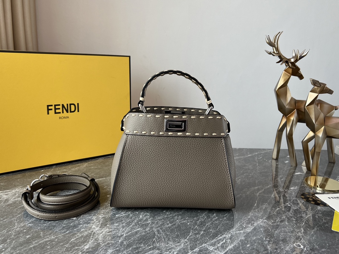 F*endi Bag Top Quality 23*11*18CM