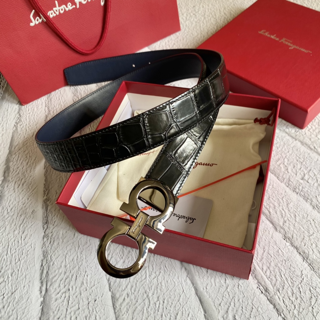 F*erragamo Belts Top Version 3.5cm