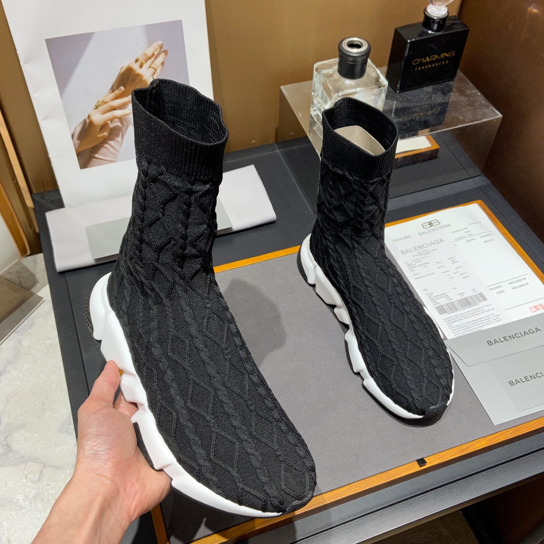 Men Women B*alenciaga Top Sneakers
