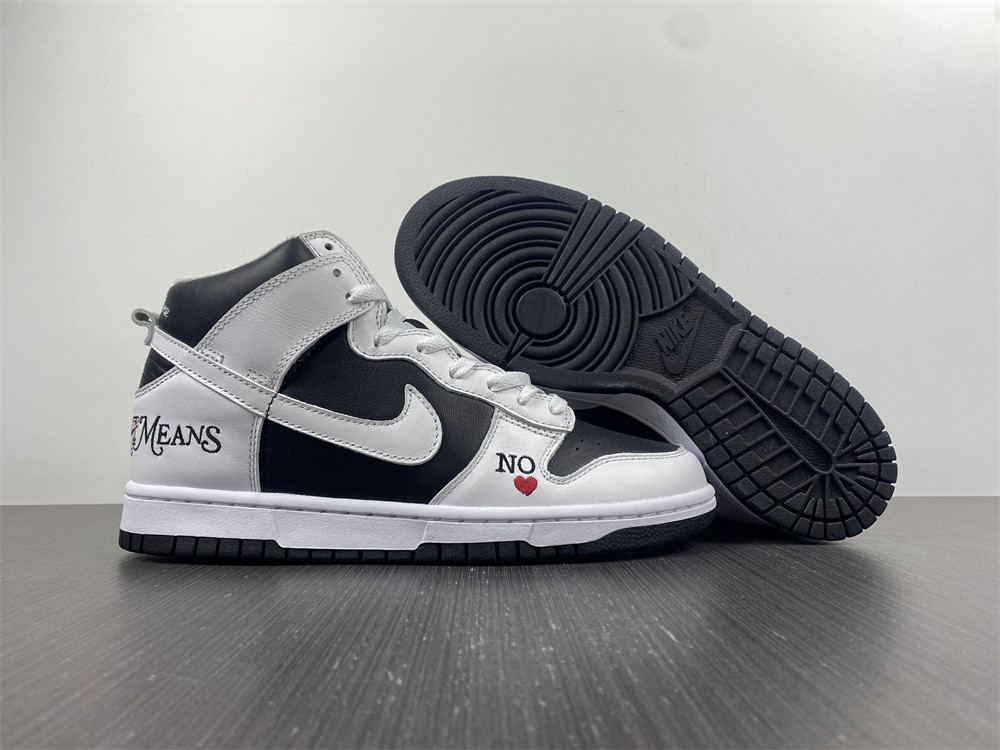 from Supreme x Nike SB Dunk High QS “By Any Means”SUP DN3741-002