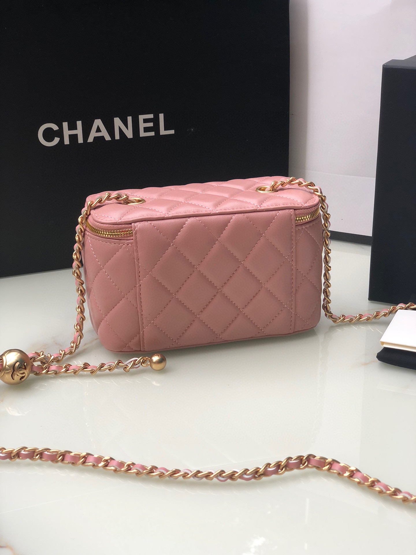 C*hanel Top Bag 17*9.5*8CM