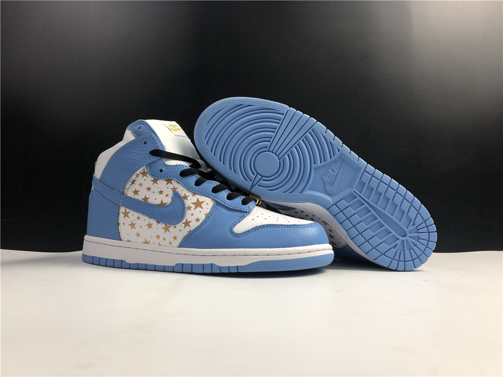 from Supreme x Nike SB Dunk High 307385-141