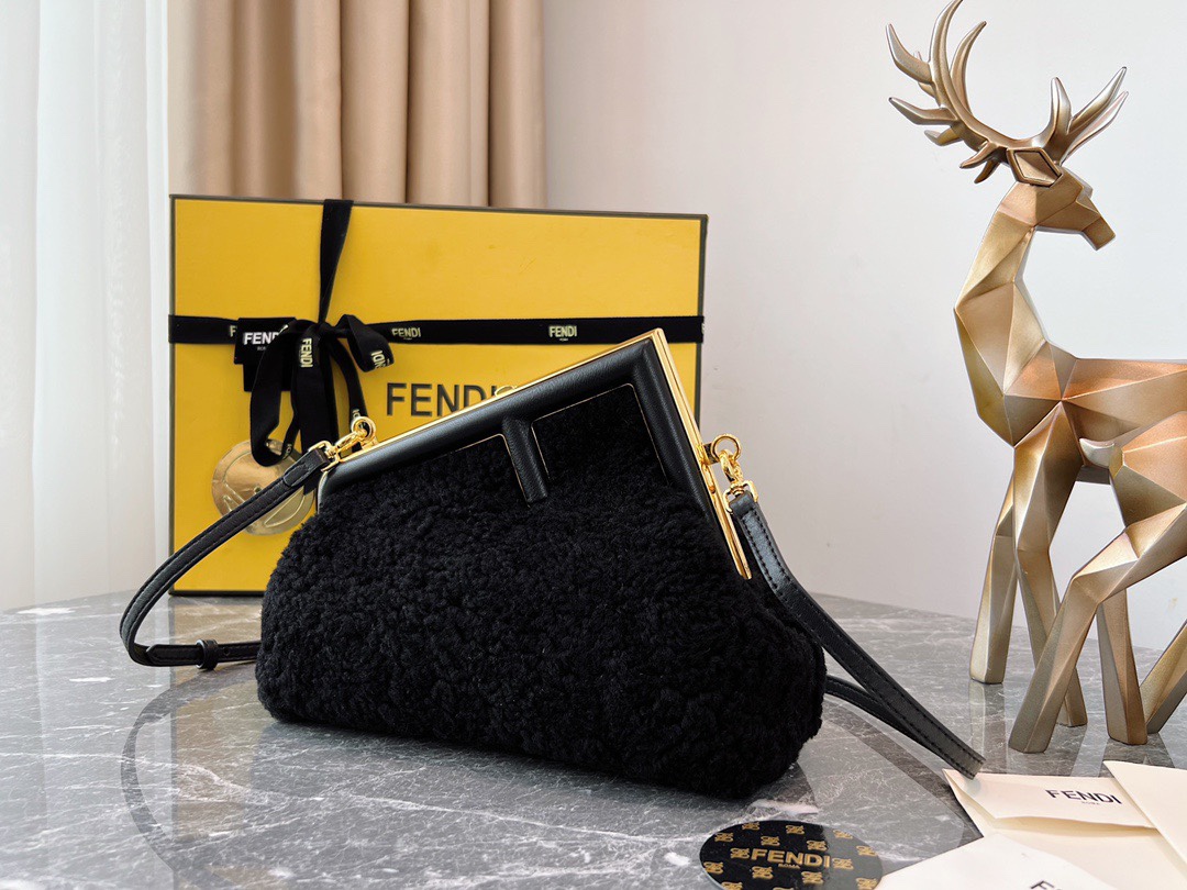 F*endi Bag Top Quality 25*9*18CM