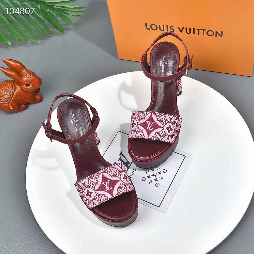 Women L*ouis V*uitton Top Slippers