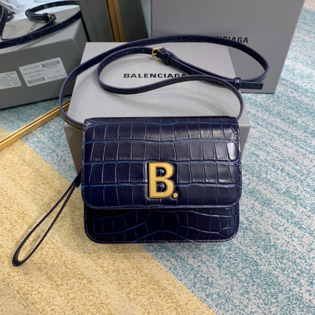 B*alenciaga Top Bag 18*9*14cm