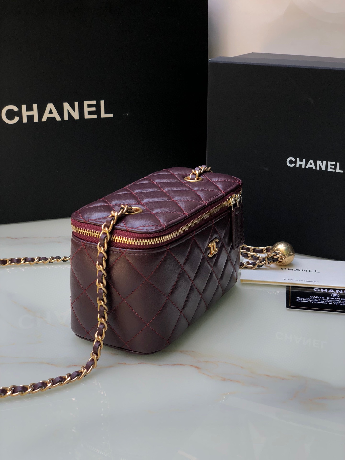 C*hanel Top Bag 17*9.5*8CM