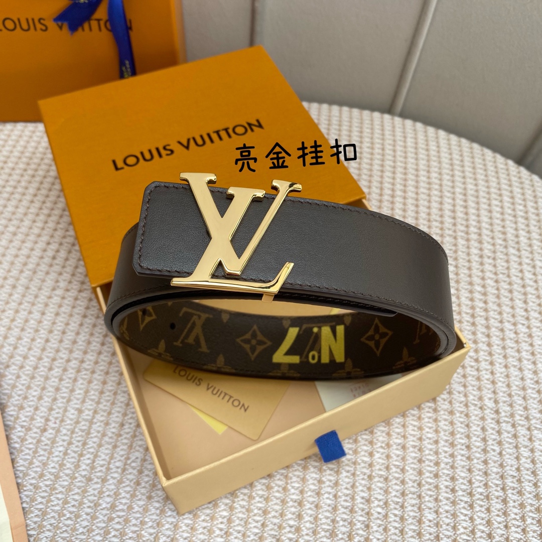 L*ouis V*uitton Belts Top Quality 40MM