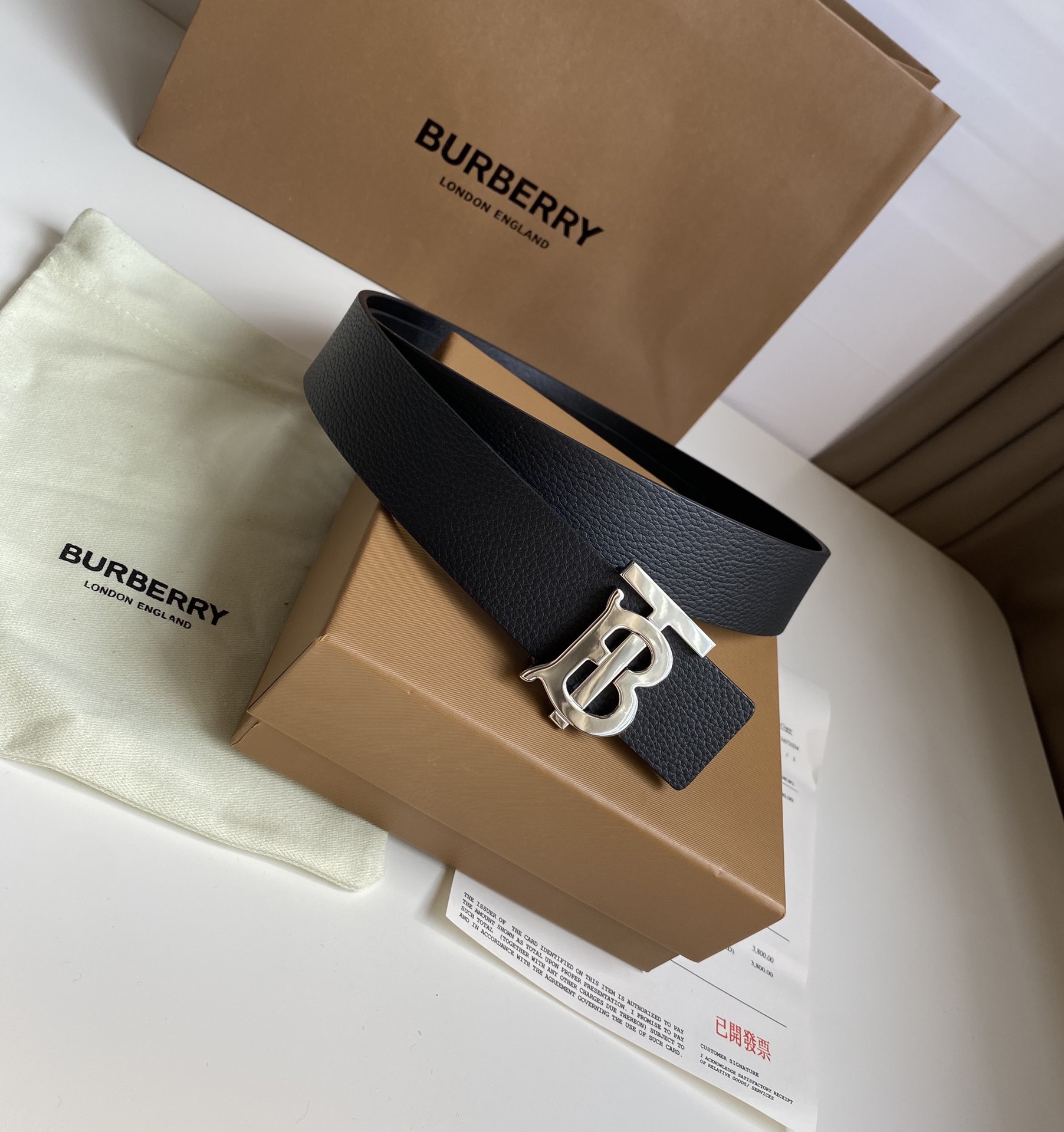 B*urberrry Belts Top Quality 35MM