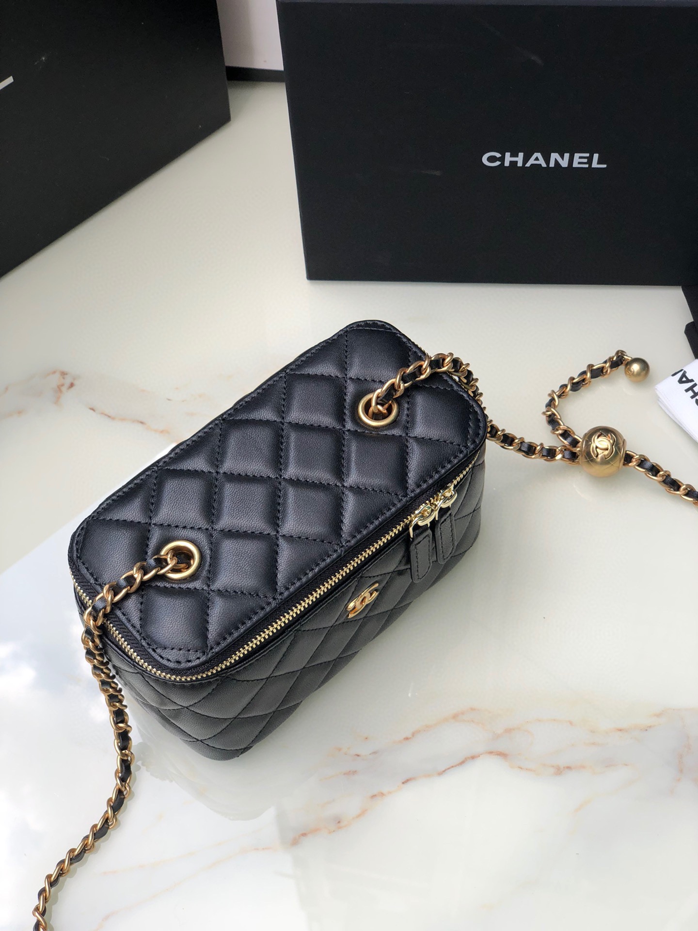 C*hanel Top Bag 17*9.5*8CM