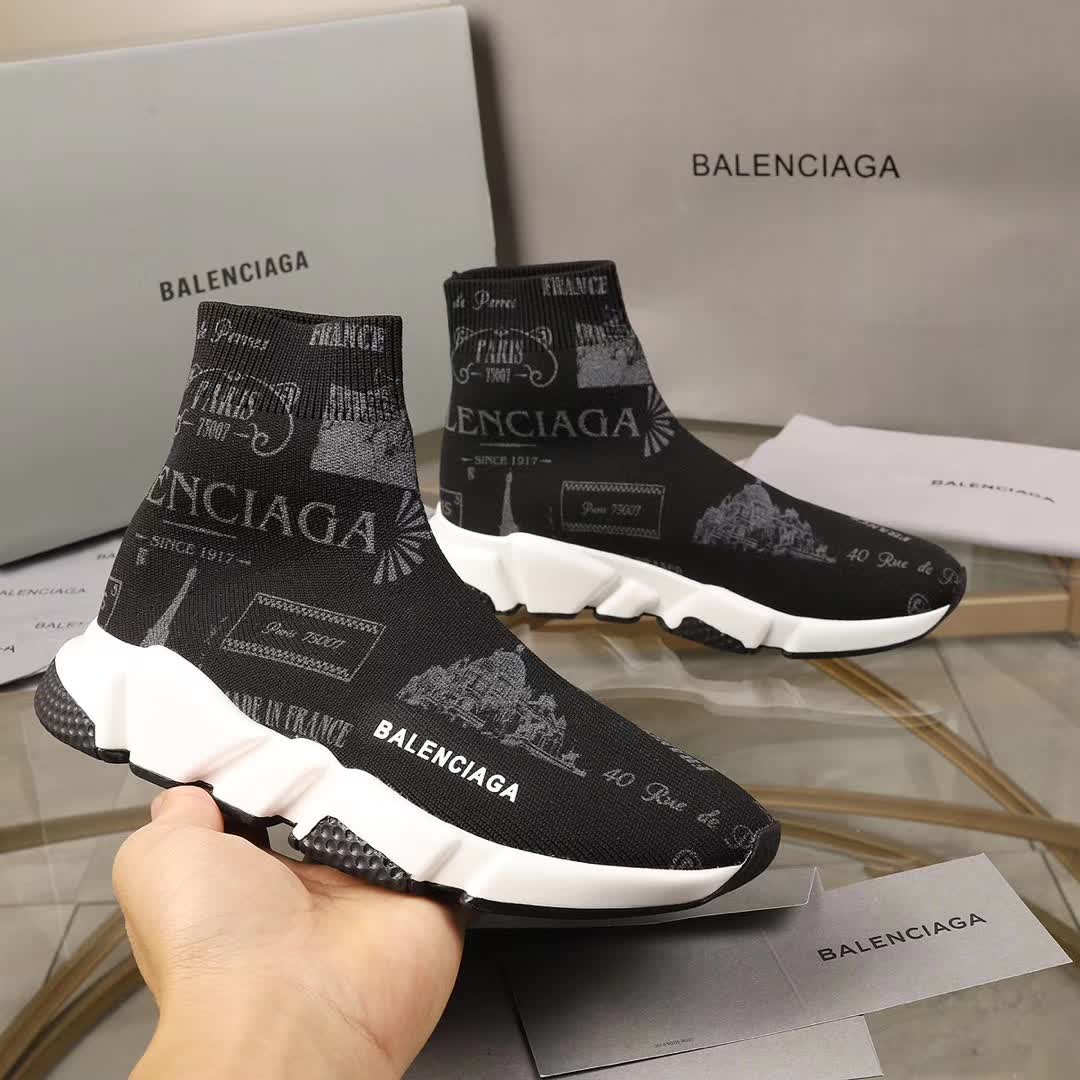 Men Women B*alenciaga Top Sneaker