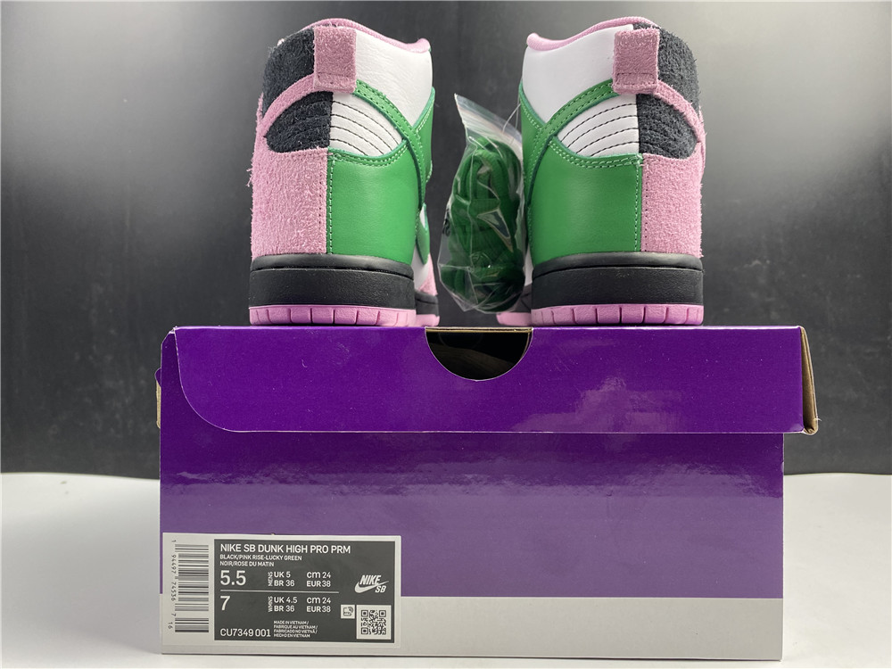 from Nike Dunk SB Hi “Invert Celtics” CU7349-001