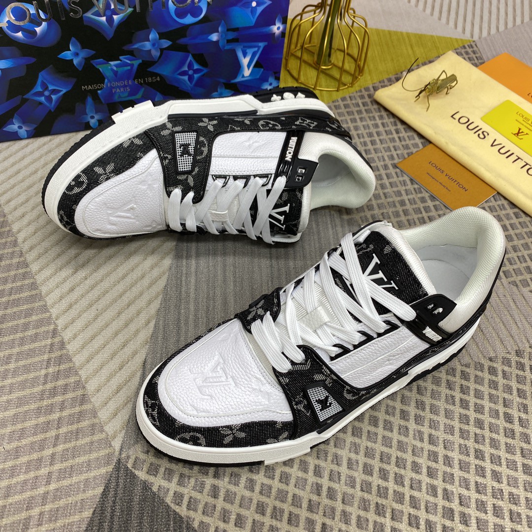 Men L*ouis V*uitton Top Sneakers
