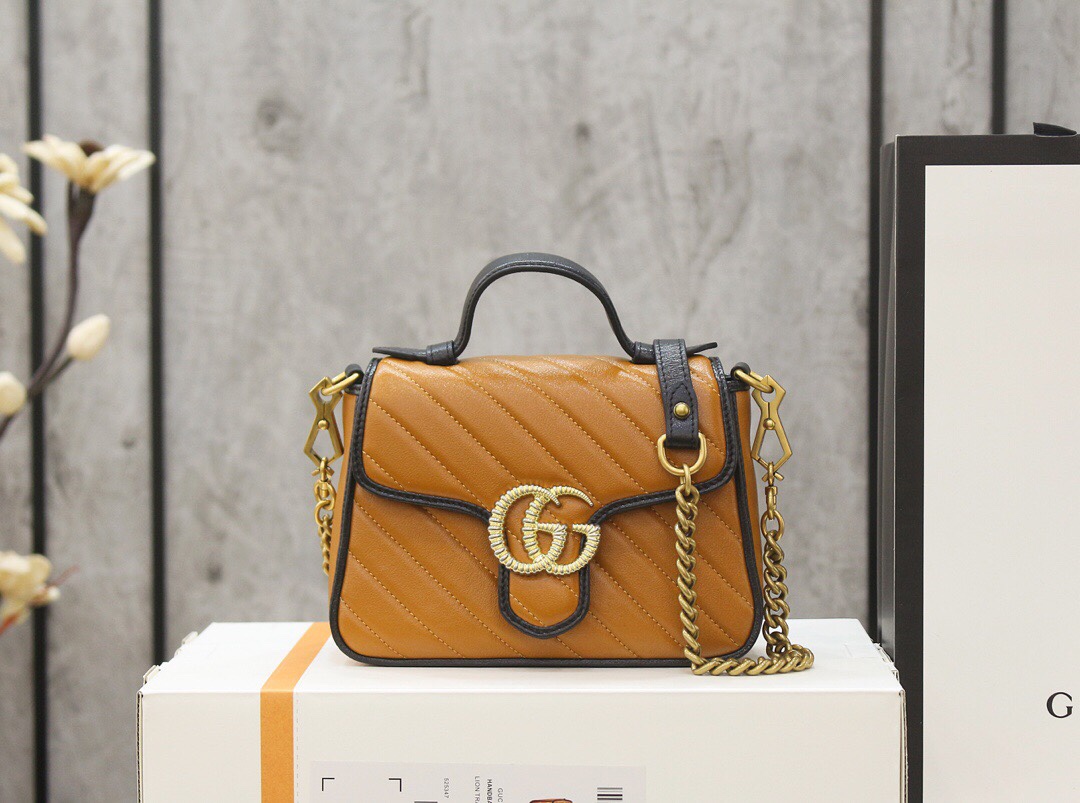 G*ucci Bag Top Quality 21*15.5*8cm