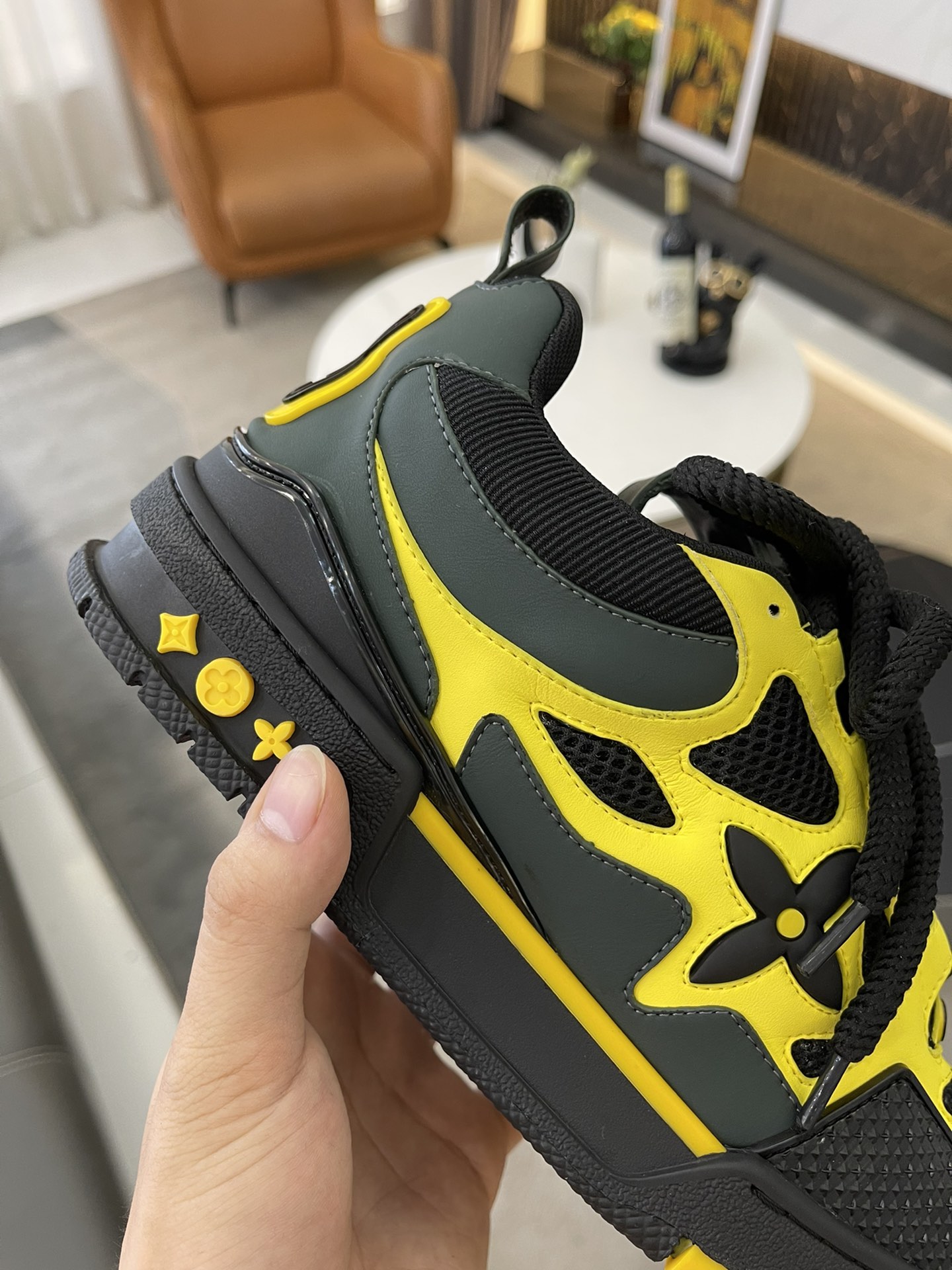Men Women L*ouis V*uitton Top Sneakers
