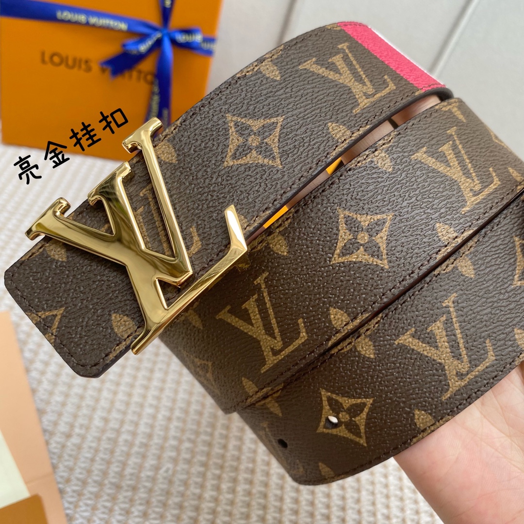 L*ouis V*uitton Belts Top Quality 40MM